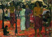 Paul Gauguin Nave nave mahana oil